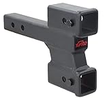 TOPTOW Trailer Dual Hitch Extender Adapter with 2