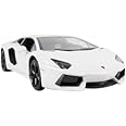 1/14 Scale White Lamborghini Aventador LP700 Radio Remote Control Model Car R/C RTR