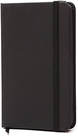 BIOBAY Classic Ruled Travel Notebook | Hardcover Writing Journal and Diary – Premium Lined Paper and Durable Design - 192 pages - Assorted Solid Colors