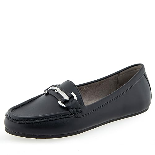 Aerosoles Women’s Day Drive Loafer, Black, 10 Wide