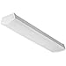 Lithonia Lighting 2 Foot LED Light Fixture, Low-Profile LED Wraparound Flush Mount Ceiling Light, 4000K Cool White, 120V, 24-Inch (FMLWL 24 840)
