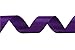 LaRibbons 1 Inch Wide Double Face Satin Ribbon - 25 Yard (465-Purple)