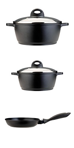 Berghoff cooknco 5-piece cast aluminum set