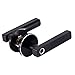 HARFO HL1 Fingerprint Electric Smart Door Lock, Biometric Keyless Entry Door Handle, Perfect for Office & Home (Black Circular)