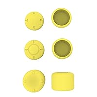 headytidy Silicone Analog Thumb Grip Stick Cap Cover Joystick Cap for Switch Lite Rocker Six-in-One Suit Heightened Mushroom Head Non-Slip Cap Rocker Grip Cover Stick for Switch Lite Controller Case