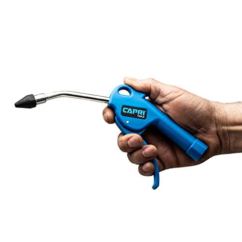 Capri Tools 21072 5in Air Blow Gun with Rubber Tip, Blue Pricepulse