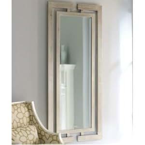 Amazon.com: Extra Long Contemporary Silver Wall Mirror ...