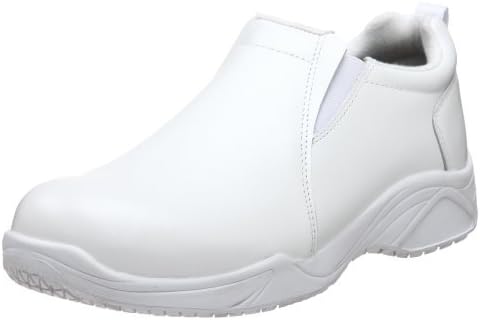 Standing Comfort Women's Cruise Plain Toe Slip-On,White,10 N  US