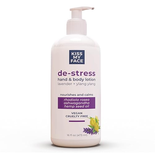 Kiss My Face De-Stress Hand & Body Lotion Lavender + Ylang Yla... 31TD9skLVTL