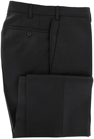 New Incotex Black Solid Pants - Slim - 42/58