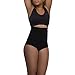 360 Sexy Strapless Shapewear Bodysuit w/High Waist Tummy Control Slim Panties Black