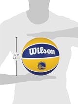 Wilson NBA Team Tribute Basketball Golden State Warriors Outdoor Size 7 view 3