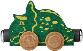 NameTrain - Spike the Triceratops - Made in USA