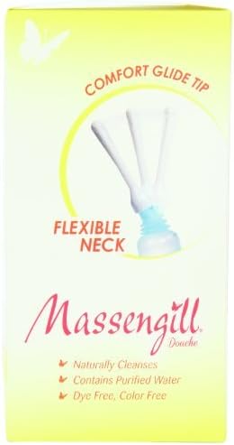 Massengill Extra Cleansing Vinegar and Water, Disposable Douche, 4.5 Ounce, 4 Count by Massengil