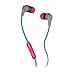 Skullcandy Ink'd 2.0 Micd Gray/Cyan/Gray in-Ear Headphones with in-line Mic (S2IKGY-383)