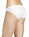 Maidenform Womens Comfort Devotion Bikini Panty, White, 6