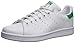 adidas Originals boys Stan Smith Sneaker, White/White/Green, 5.5 Big Kid US