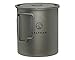 Valtcan Titanium 750ml Pot for Camping Coffee Tea Backpacking Hiking Bushcraft Survival Gear Fire Mug Cup Camping Cooking Cookware Lid and Stuff Sack