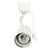 H System Universal PAR Line Voltage Track Lighting Fixture White 9007-WH (No Bulb)