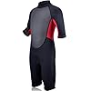 REALON-Kids-Wetsuit-3mm-Premium-Neoprene-Youth-for-Girls-and-Boys-Surfing-Swimming-XSPAN-Full-Back-Zip-Spring-Suit