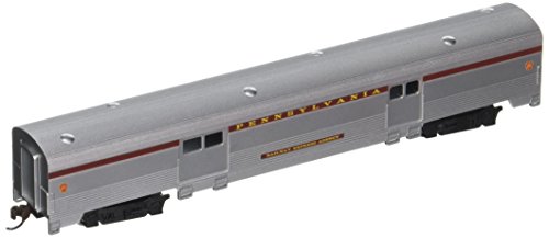 Bachmann Industries Streamline Fluted 2-Door Baggage Car - PRR (N Scale), 72'