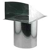 Ideal-Air 736384 Vent, 8", Brown/A
