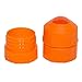 Pacific Merchants Trading Comp Pet Top Combo Portable Drinking Device and Short Neck Adapter for Pets, Orange