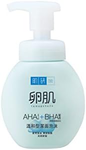 hada labo mild exfoliating foaming wash