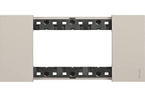 Bticino KA4803KM Living Now Plate 3 Modules Plastic Sand