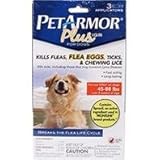 Pet Armor Plus Igr For Dogs Flea And Tick, Size: 45-88lb 3 Count