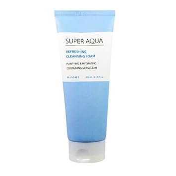missha super aqua refreshing cleansing foam