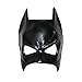 CoserWorld Realistic Halloween Half Face Latex Batman Mask Costume Superhero The Dark Knight Rises Black