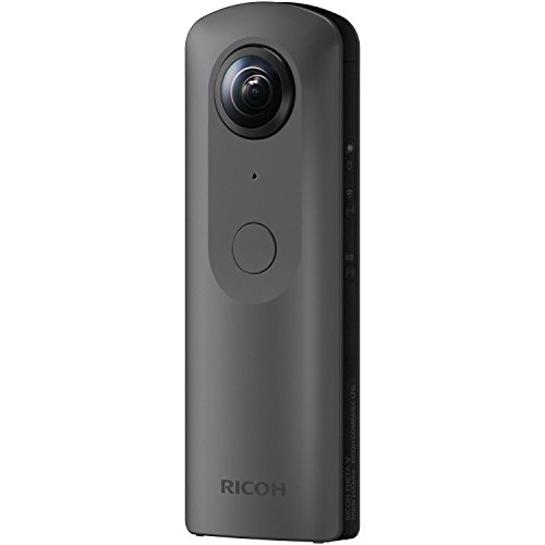 image for Ricoh Theta V 360-Degree Spherical 4K HD Digital Camera with TW-1 Unde