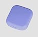 KUCAFURTYEY Mini Travel Contact Lens Case Kit Holder Mirror Box - Purple, Small