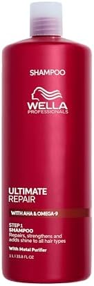 ULTIMATE REPAIR Champú Profesional Ligero y Cremoso para Cabello Dañado, 1L