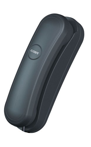 Coby CT-P260 Streamline Phone with Lighted Key Pad (Black)