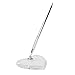 Tinksky Guest Pen with Heart Shape Acrylic Base Stand for Wedding Reception(Silver)