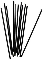 Stirring Straws for Coffee Cocktail Black Plastic Sipping Stirrers 5 Inches Long Drink Stir Sticks For Bars Cafes Restaurants Home Use (10000, 5 Inch)