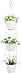 Mkono Hanging Planter for Home Garden Planting Herbs Succulents