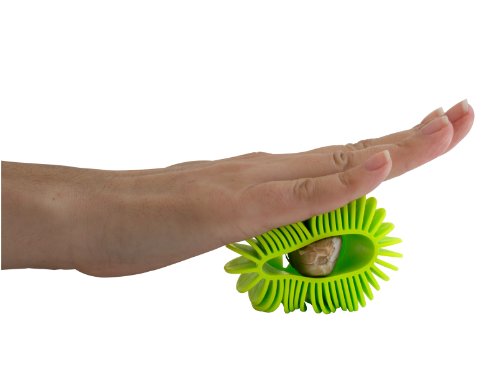 HIC Harold Import Co. 8906 Garlic Peeler, Silicone, Lime Green