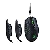 Razer Naga Pro - Modular Wireless Gaming Mouse with Interchangeable Side Panels (19 + 1 Programmable Buttons, Optical…