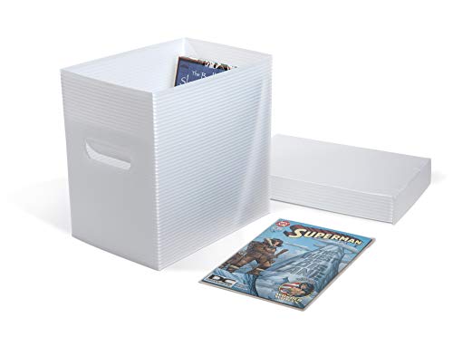 Gaylord Archival Polypropylene Comic Book Box – 7 13/16W x 11L x 11″H