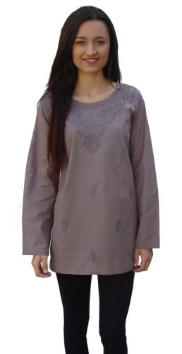 Ayurvastram Pure Cotton Short Tunic 