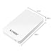 KESU 500GB Portable External Hard Drive Type C USB3.0 HDD Storage Compatible for PC, Desktop, Laptop, Xbox One, Xbox 360, PS4 (White)