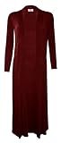 MyMixTrendz - Womens Long Sleeve Calf Length Cardigan