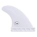 Ho Stevie! FRP Thruster (3) Surfboard Fins - Stronger Than Regular Nylon Fins - Performance and Maneuverability - Includes Travel Case, Screws, Wax Comb and Fin Key