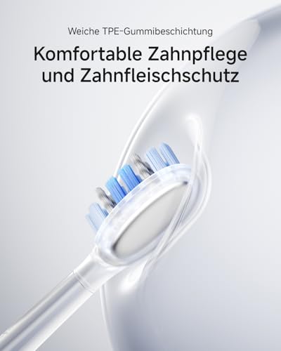 Laifen Wave Pro Electric Toothbrush with 60° WaveMotion & 66,000 Vpm, 70 Day Battery, Pressure Sensor & App Customizing, Seamless Design Ideal for Travel, Includes 2 Pro Heads (Transparent Black)