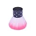 niceEshop(TM) Mini Rhinestones Cosmetic Nail Art Dust Remover Face Brush,Pink&White