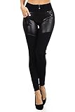 World of Leggings Night Rider Faux Leather Leggings - Women Fashion Legwear