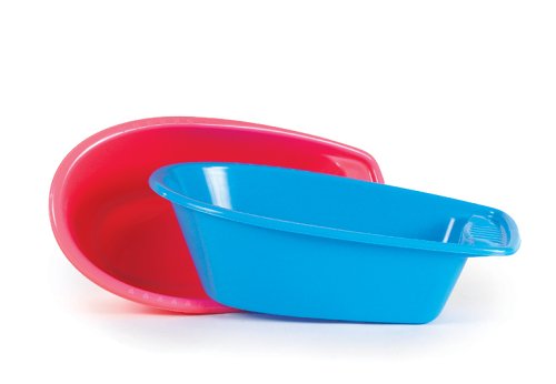 Heless 710 - Große Puppenbadewanne rosa, ca. 51 x 28 x 16 cm